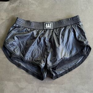 Abercrombie & Fitch Women's Lined Athletic Black Shorts